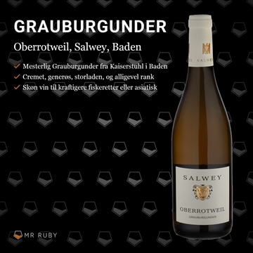 2022 Grauburgunder Oberrotweil, Salwey, Baden, Tyskland